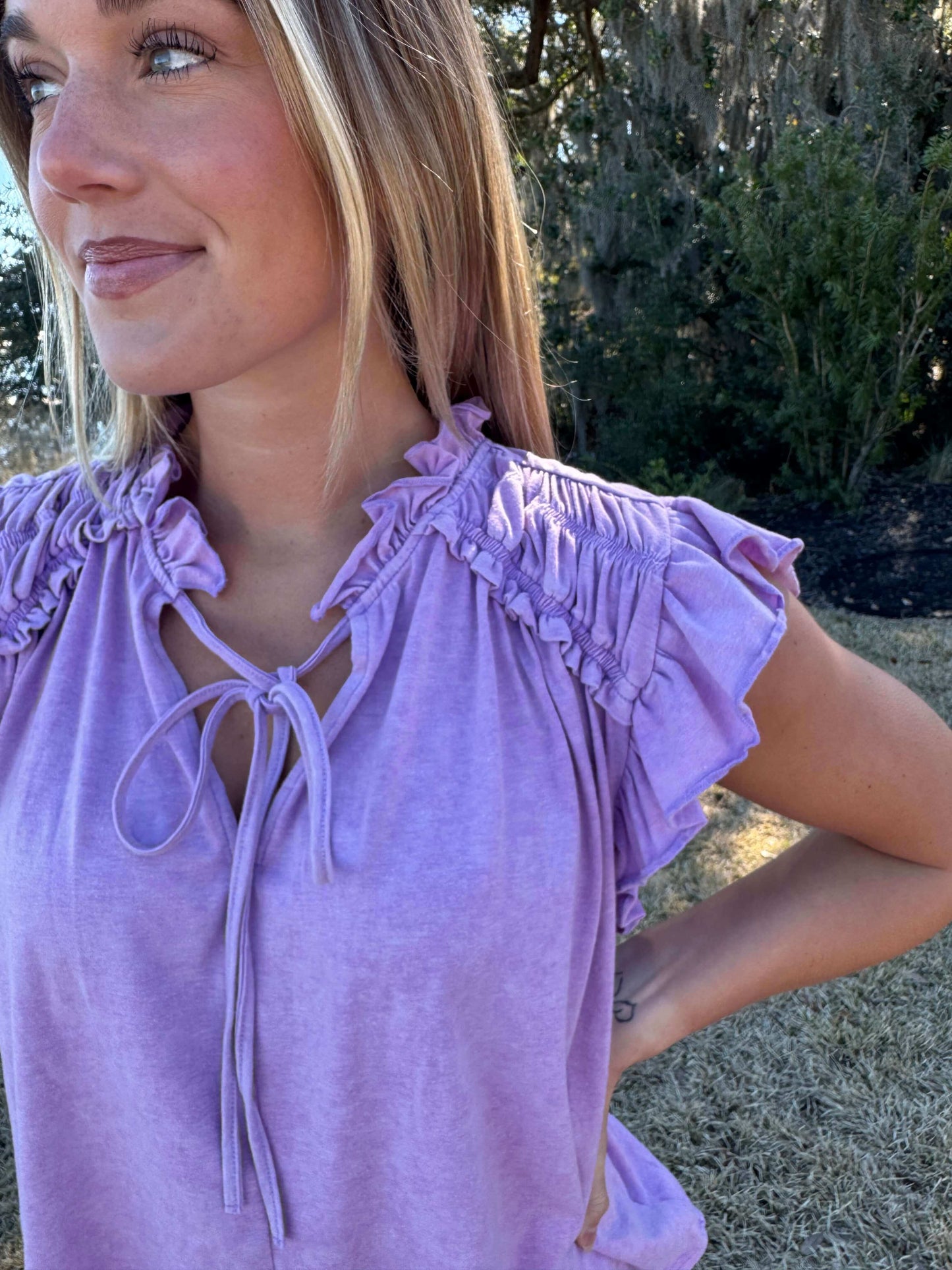 Camron Mineral Wash Blouse