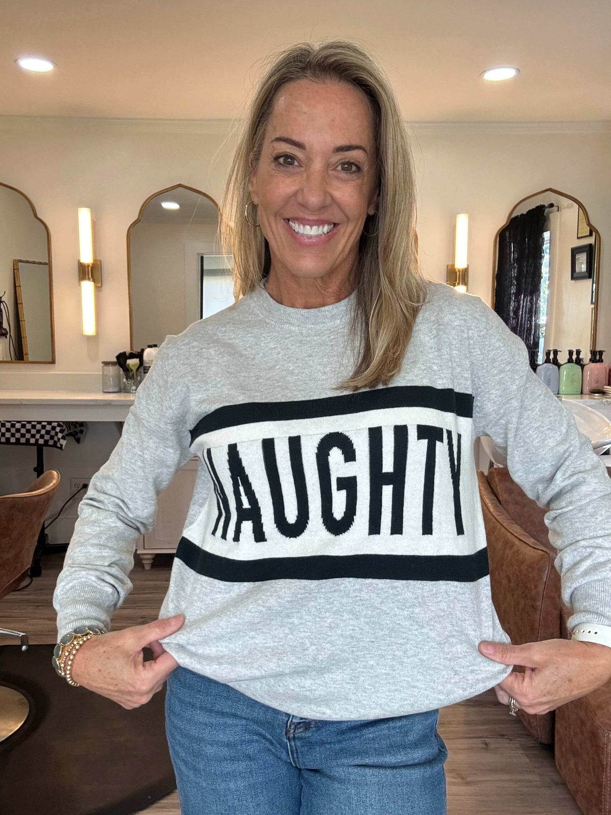 Naughty Martini Glass Sweater