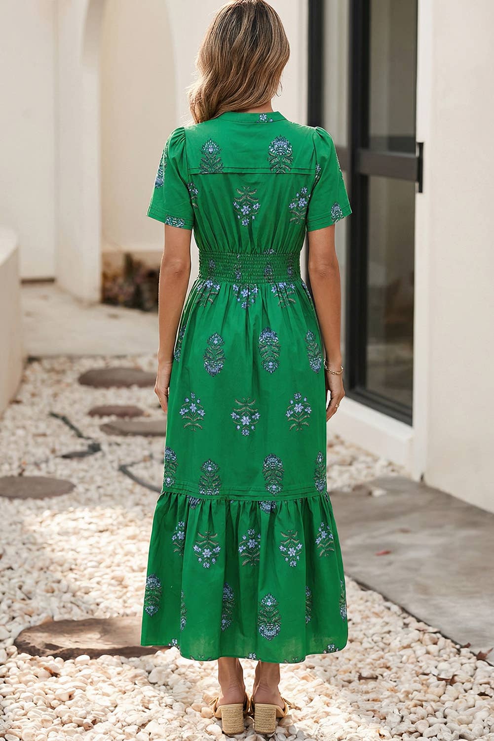 Sherry Ruffle Hem Maxi