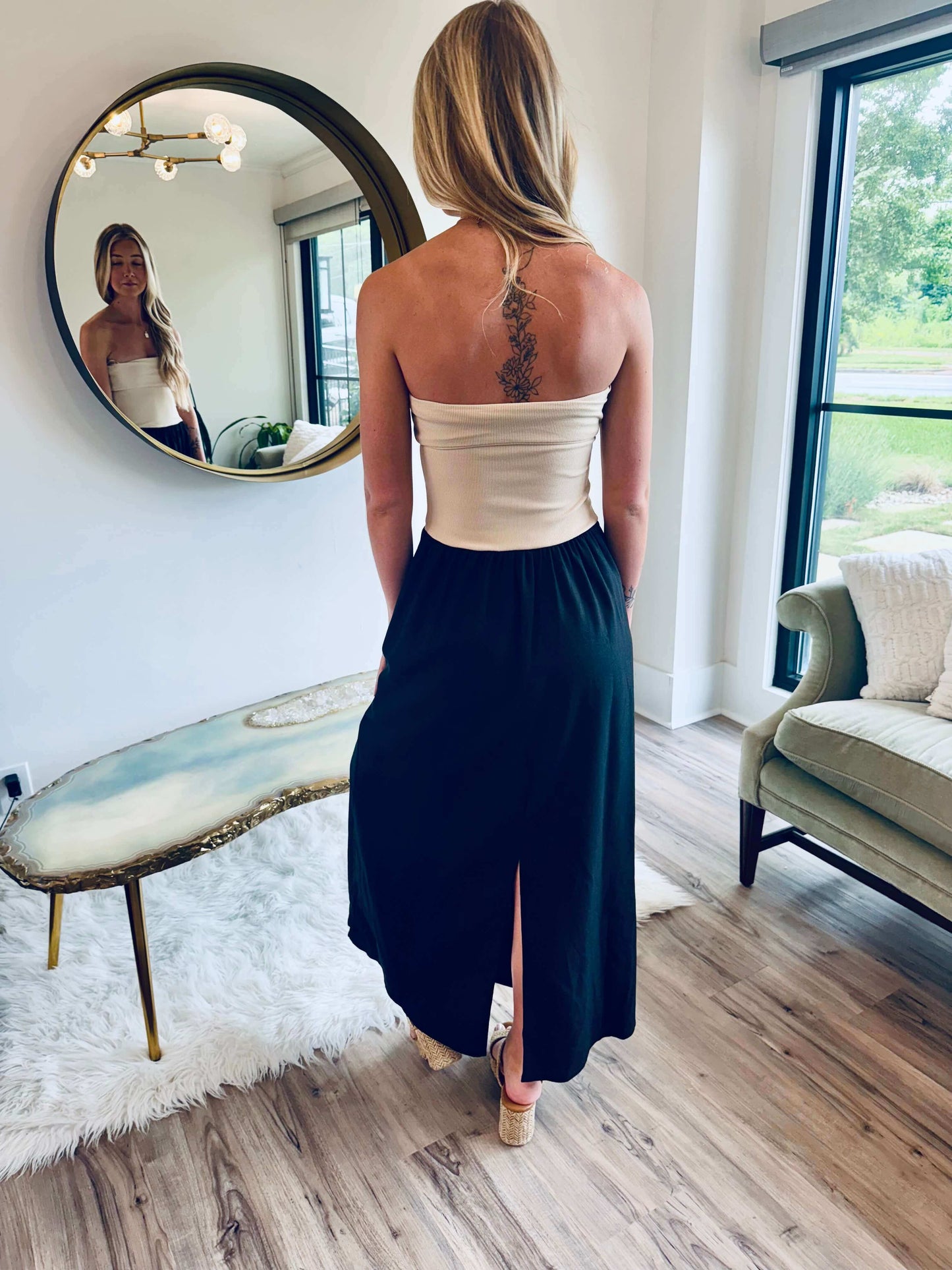 Cortney Contrast Dress