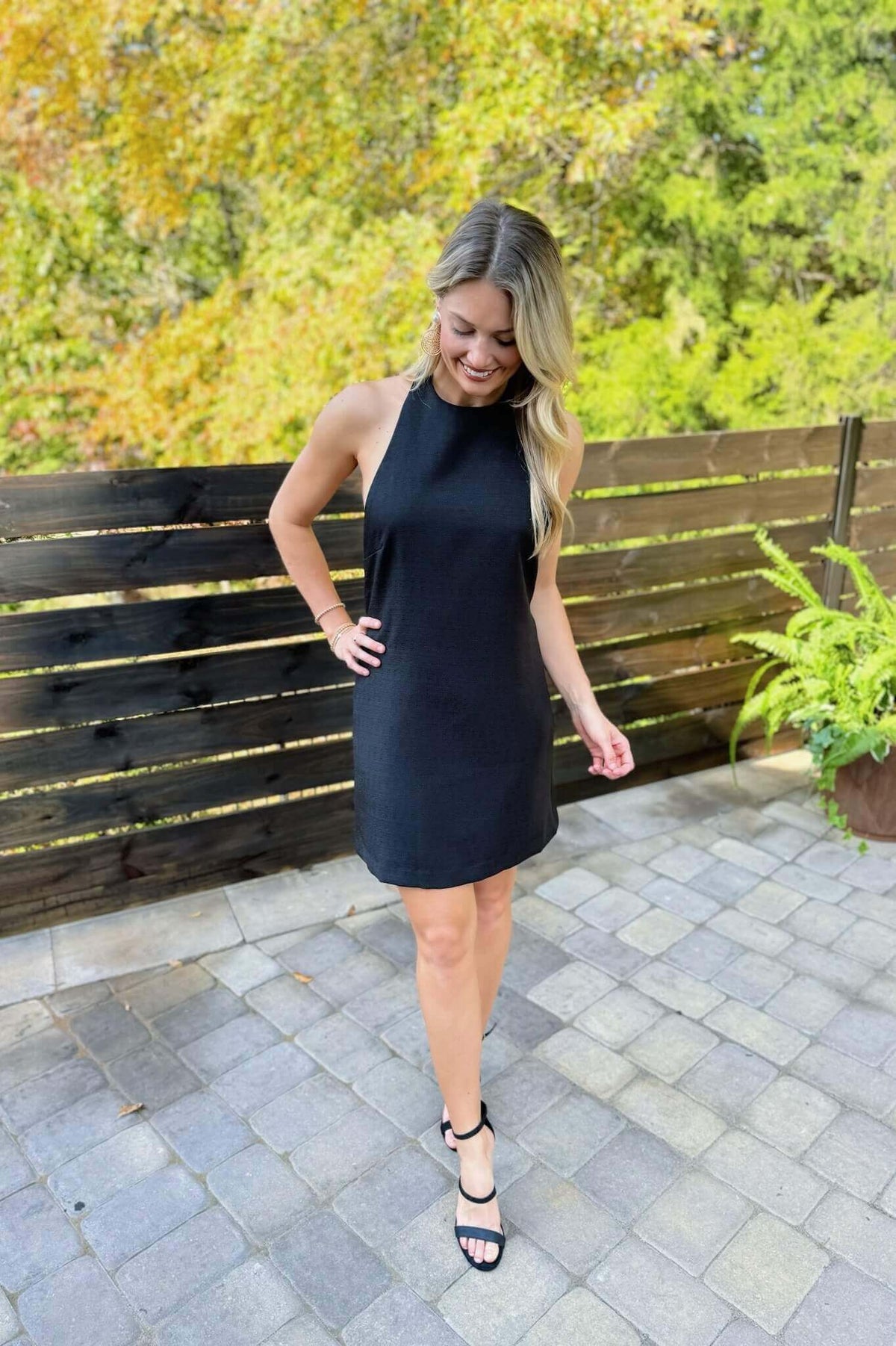 Glam Halter Dress
