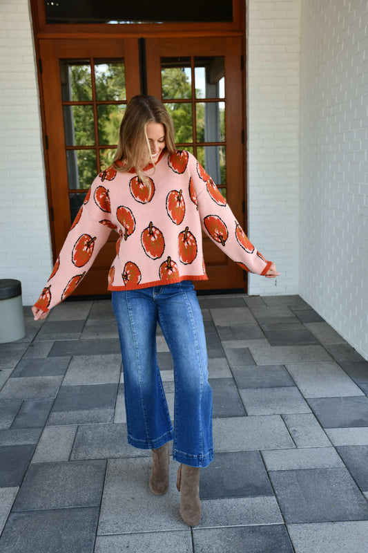 Pumpkin 🎃 Pattern Sweater