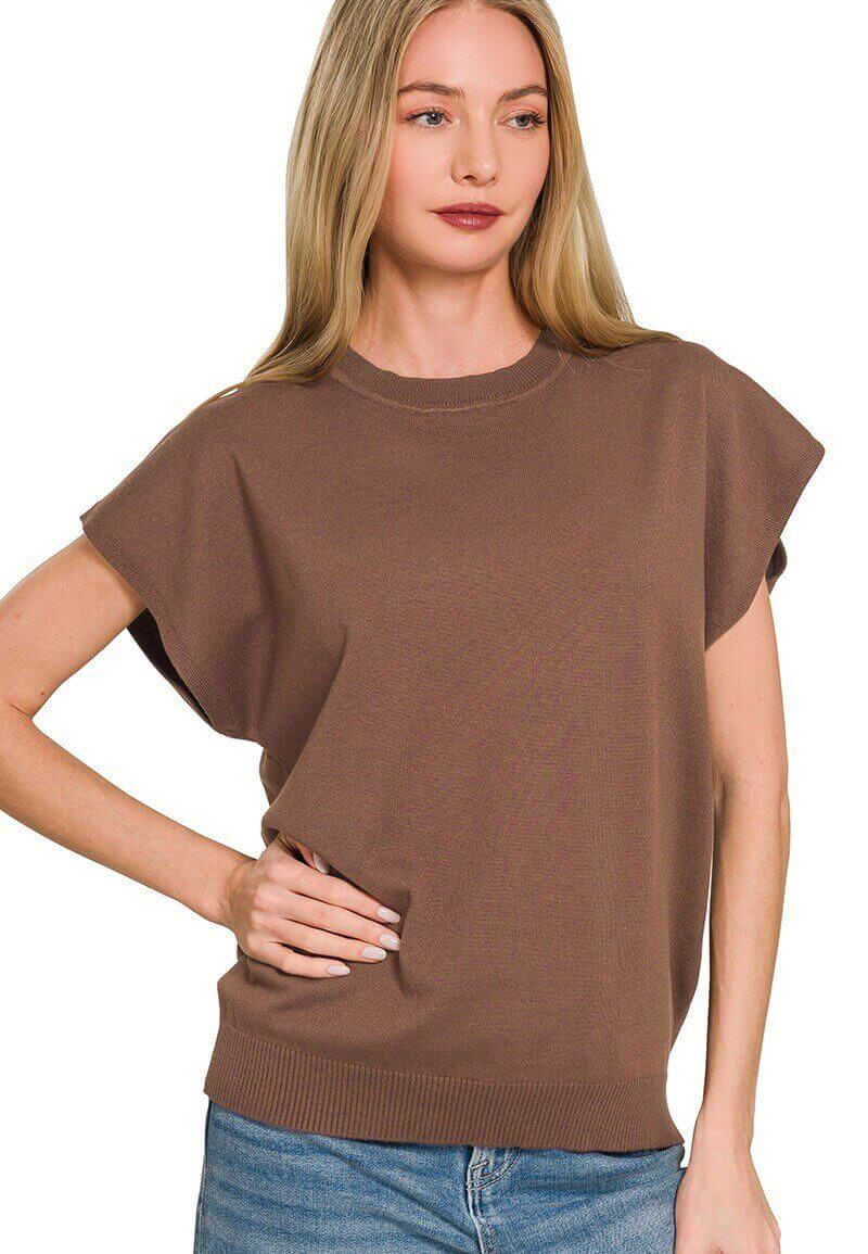 Callie Chocolate Sweater