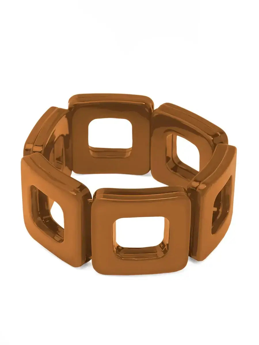 Coffee Cutout Bracelet