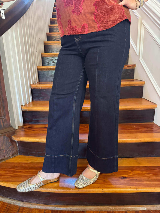 Tiffany Dark Denim Jeans Control Top