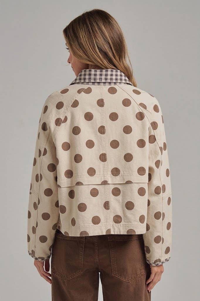 Oxford Polka Dot Jacket