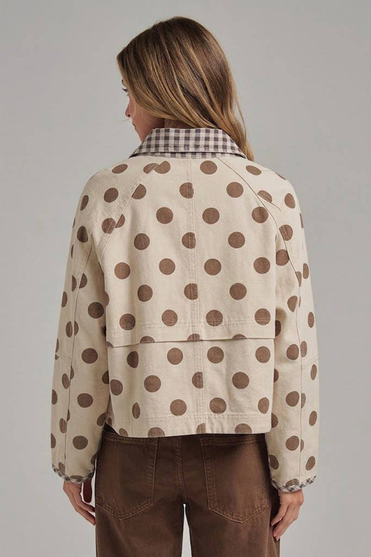 Oxford Polka Dot Jacket