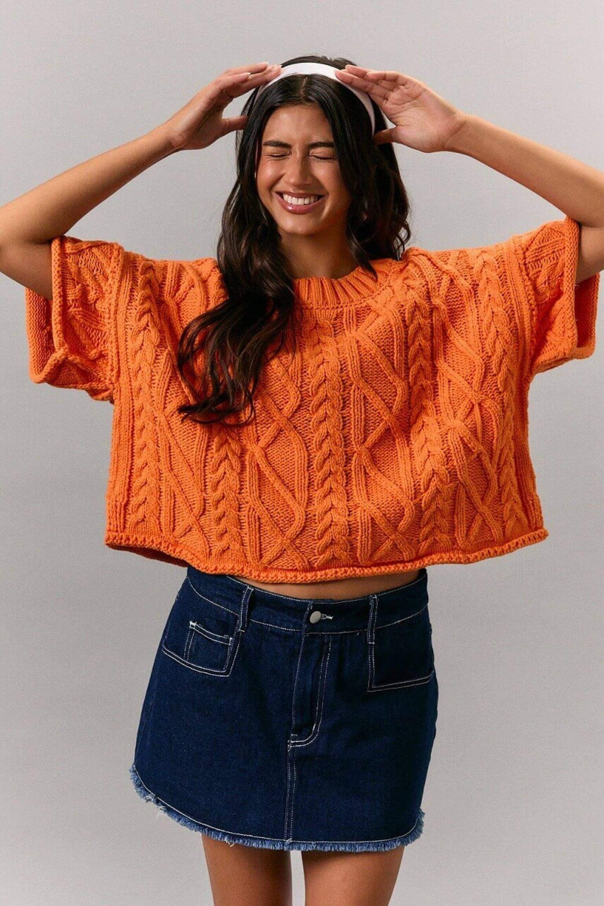 Kary Cable Knit Sweater