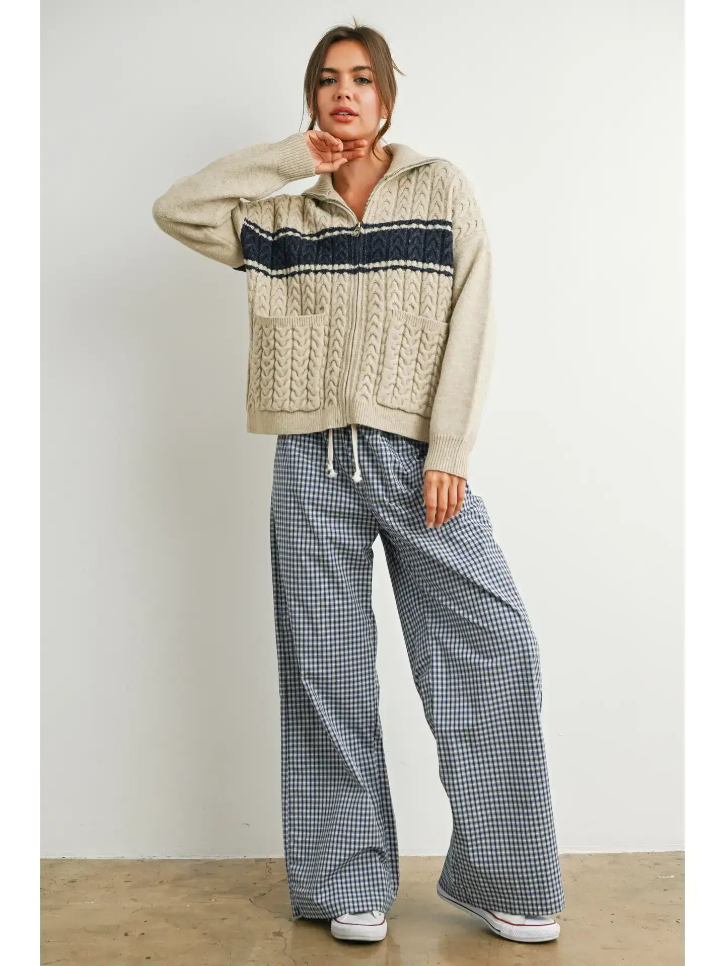 Addie Gingham Pants
