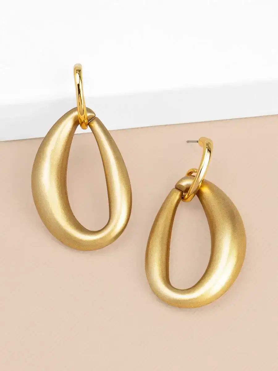 Matte Puff Earring