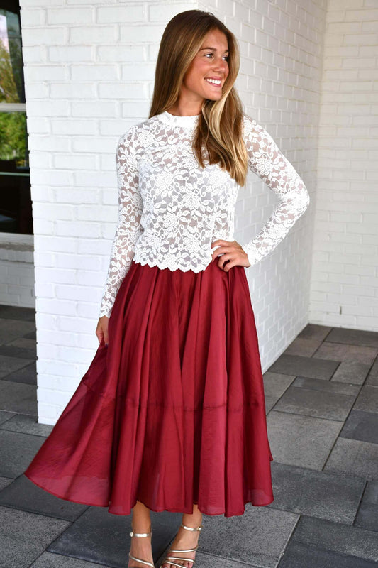 Shay Chiffon Skirt