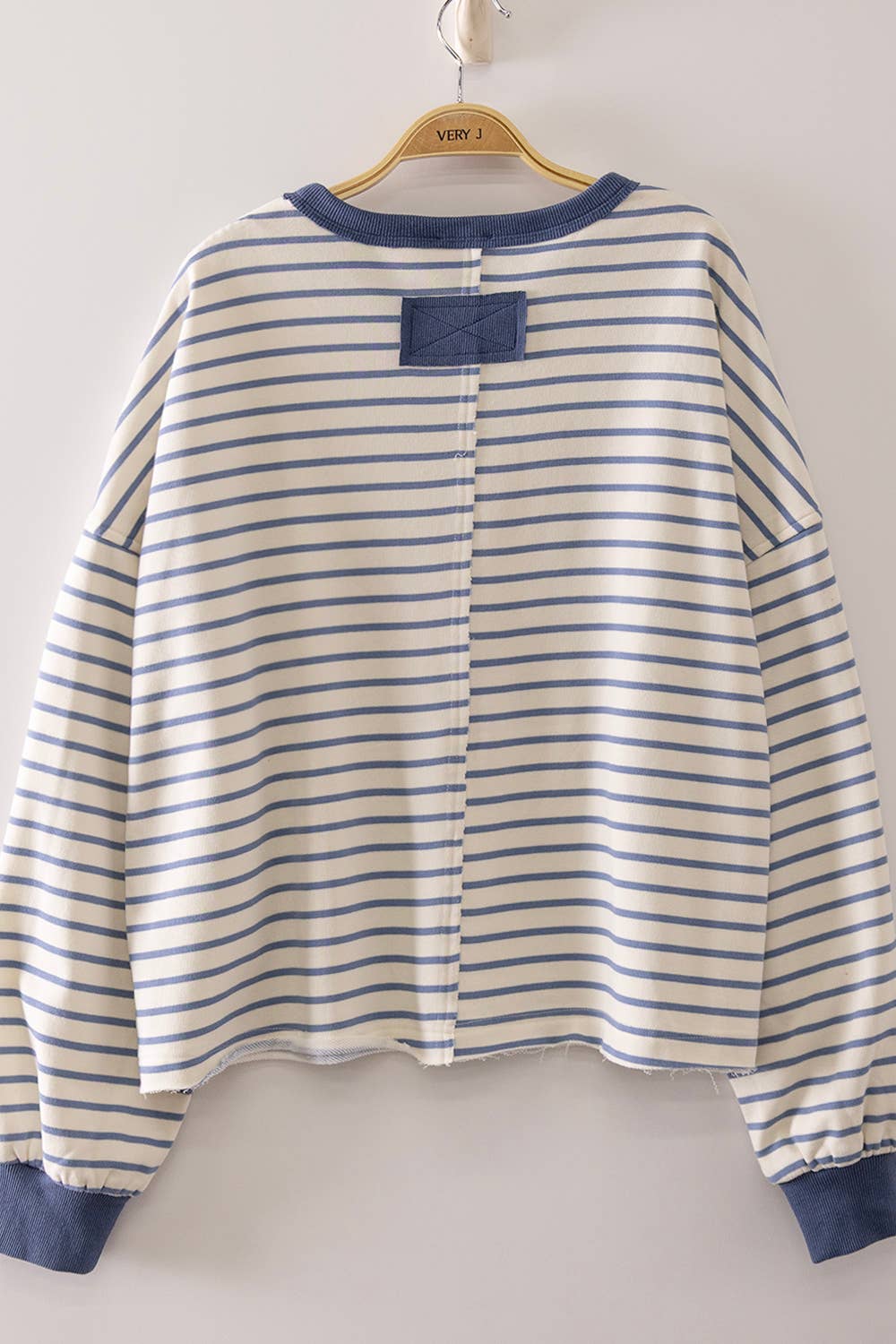 Lobster Stripe Long Sleeve Top