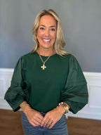 Cross & Pearl Necklace