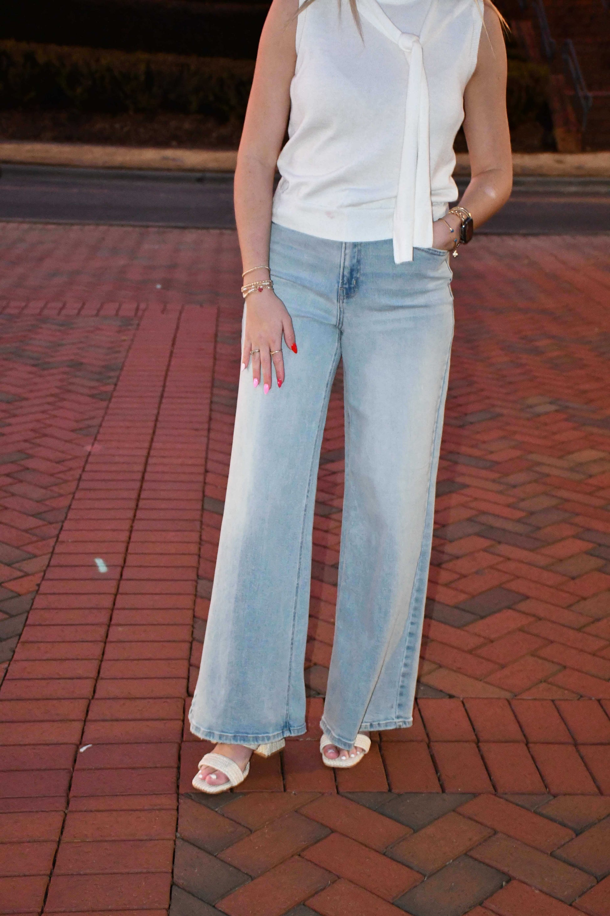 Mitch Wide Leg Jeans