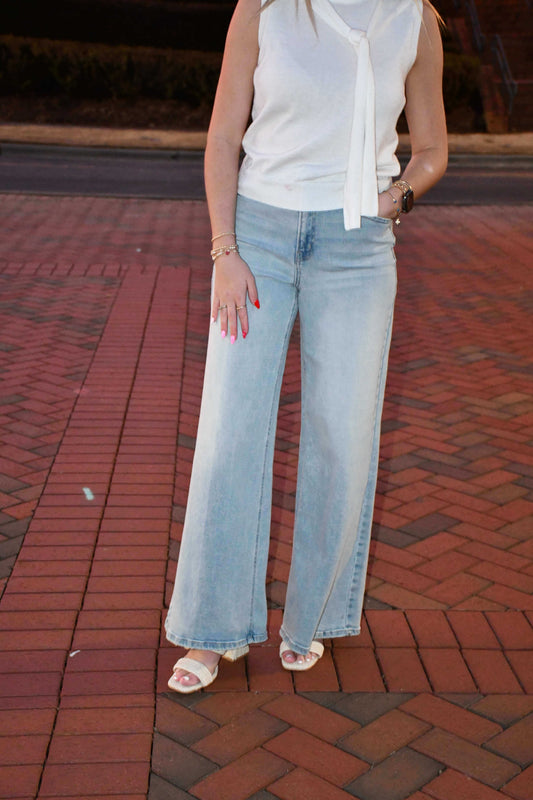 Mitch Wide Leg Jeans