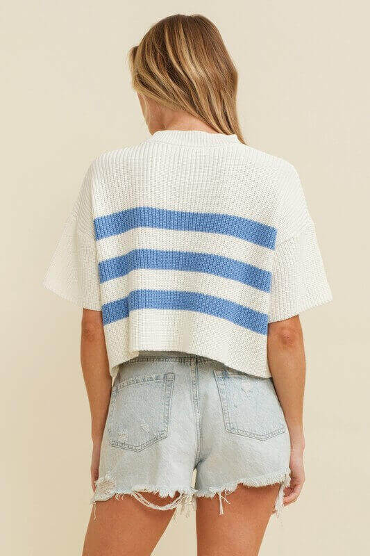Corie Stripe Top