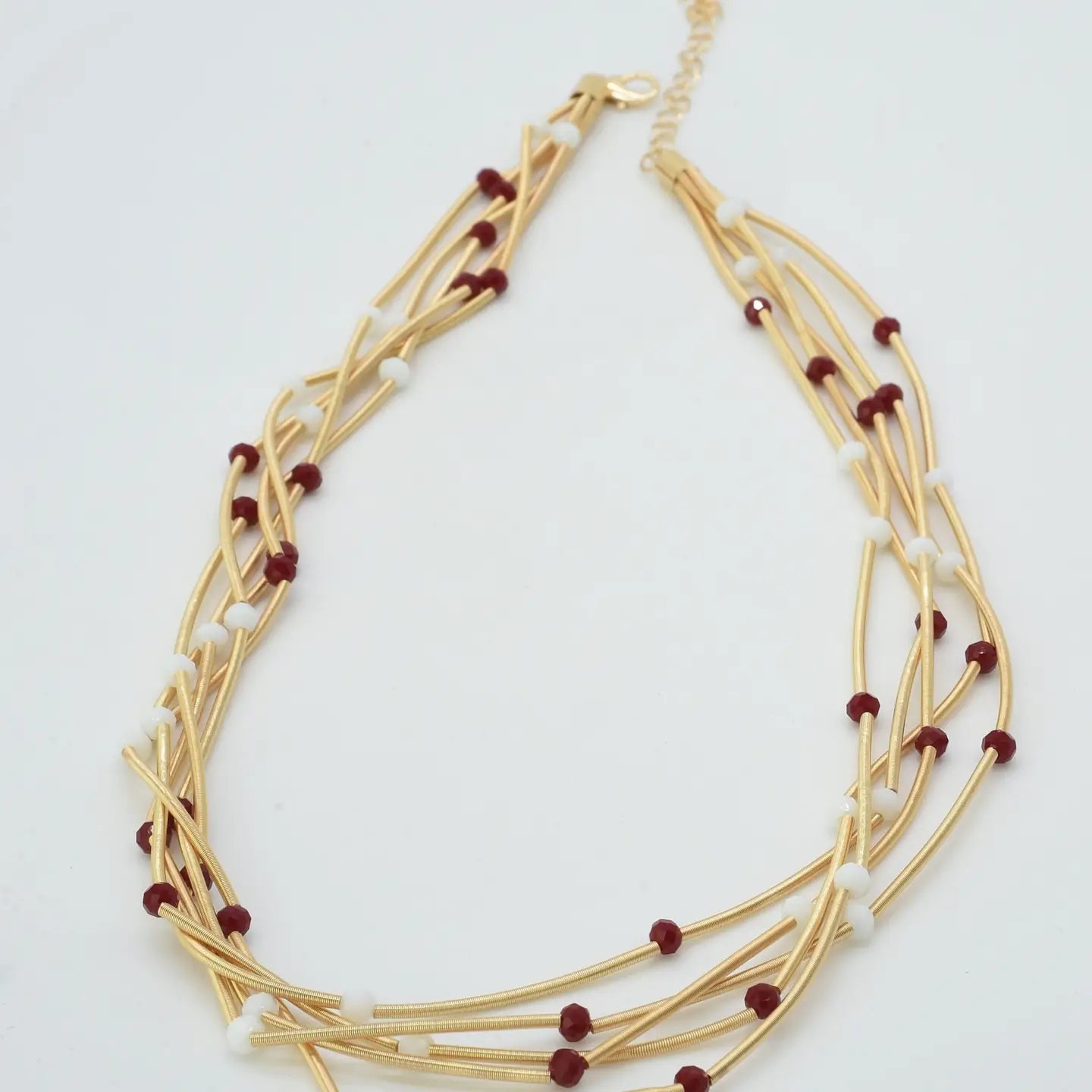 Game Day Multi Strand Necklaces