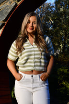 Joanna Sweet Green Sweater