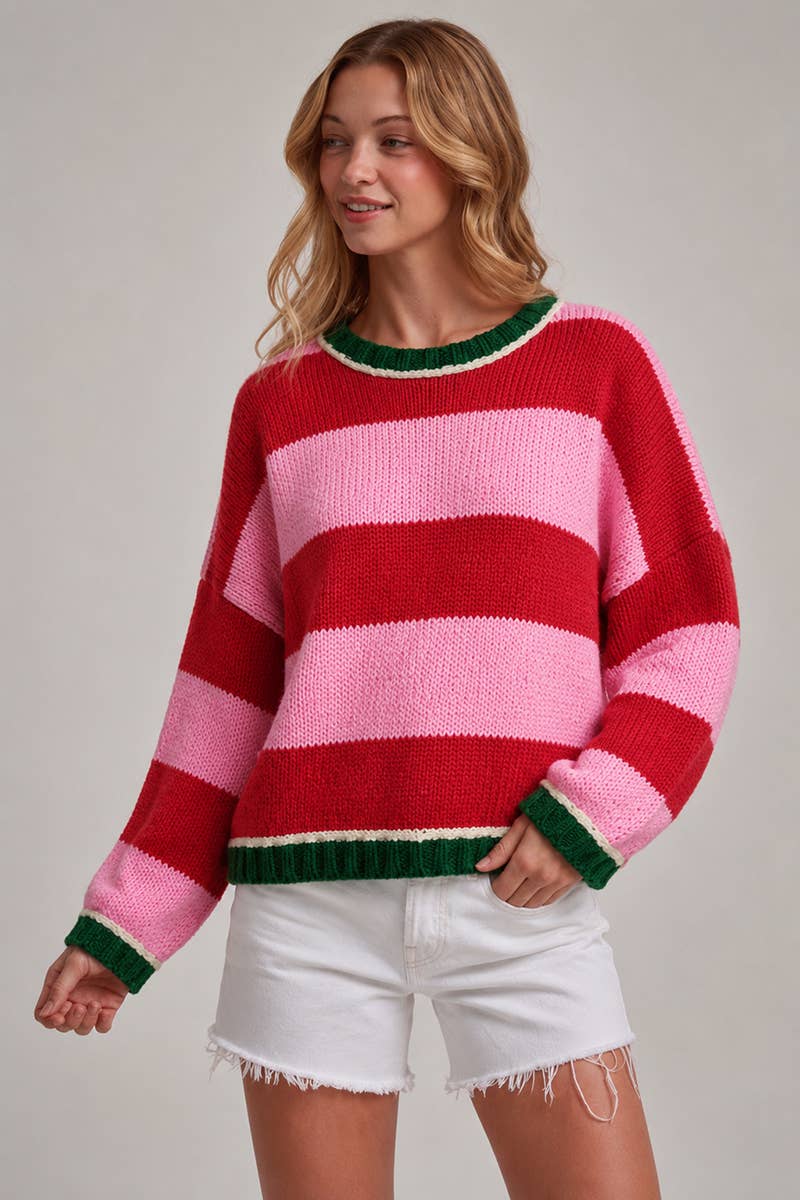 Christmas Stripe 🎄Sweater