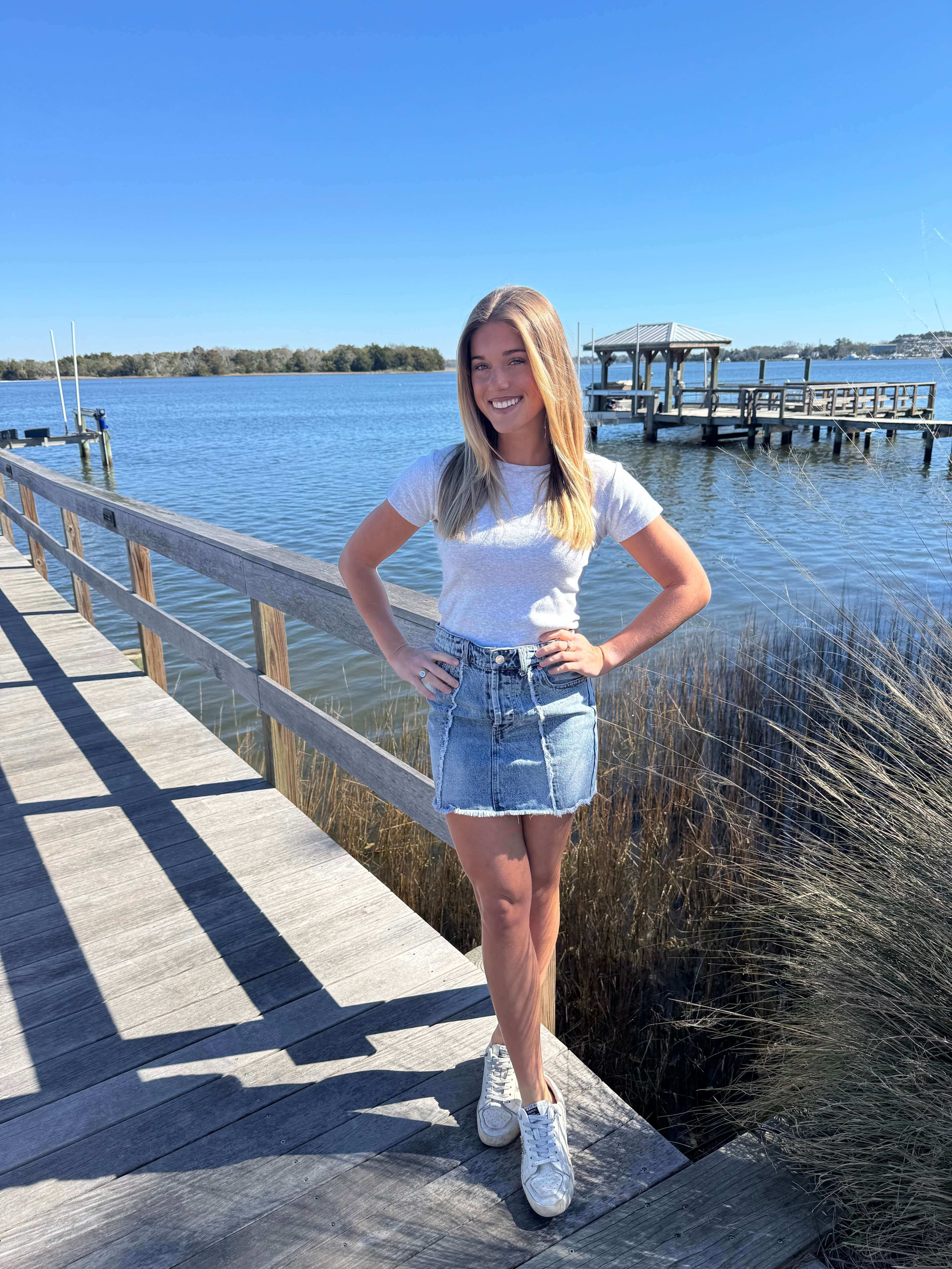 Melissa Denim Mini Skirt