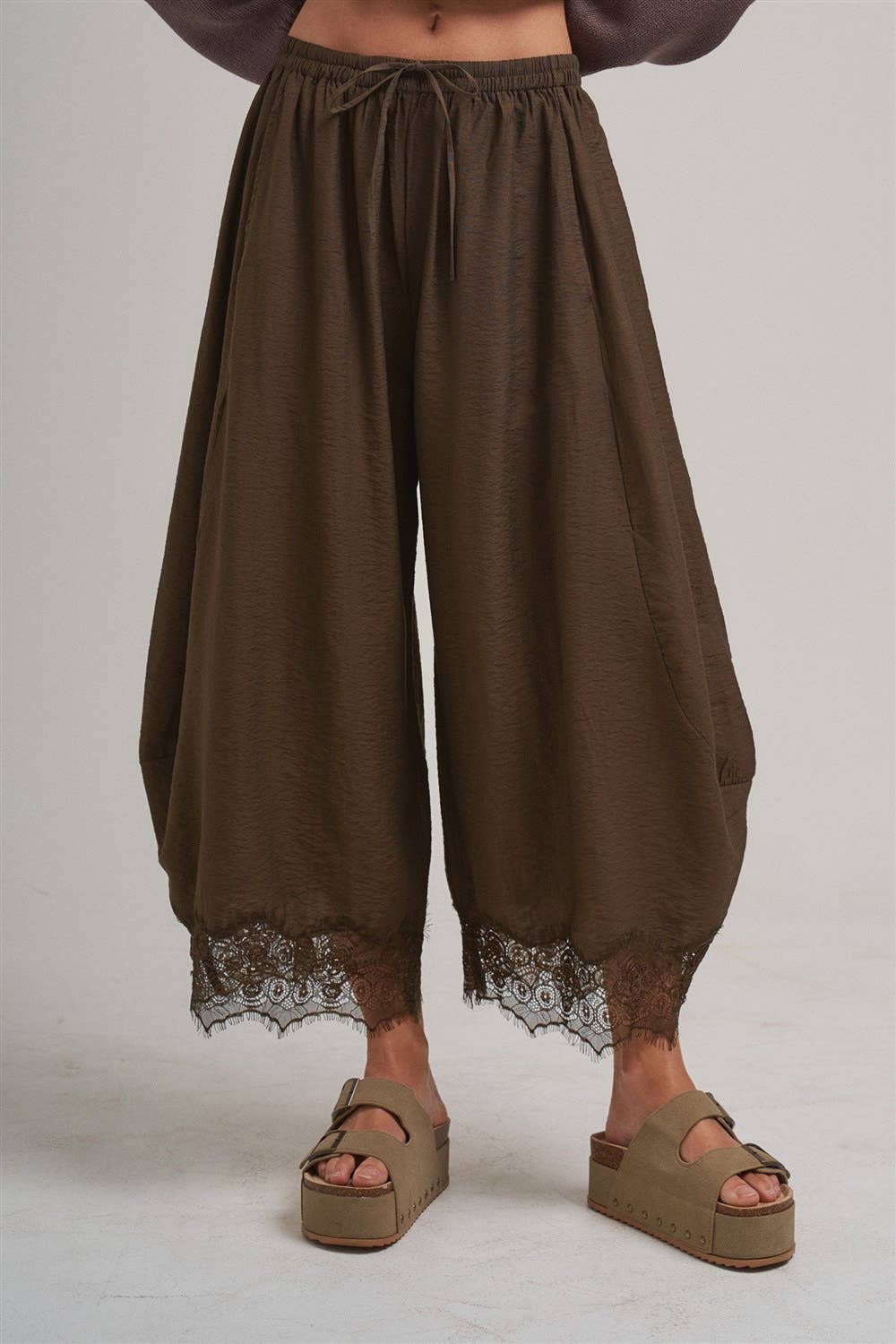 Gracie Lace Bottom Pants
