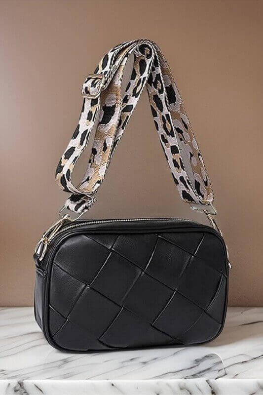 Black Crossbody Shoulder Bag