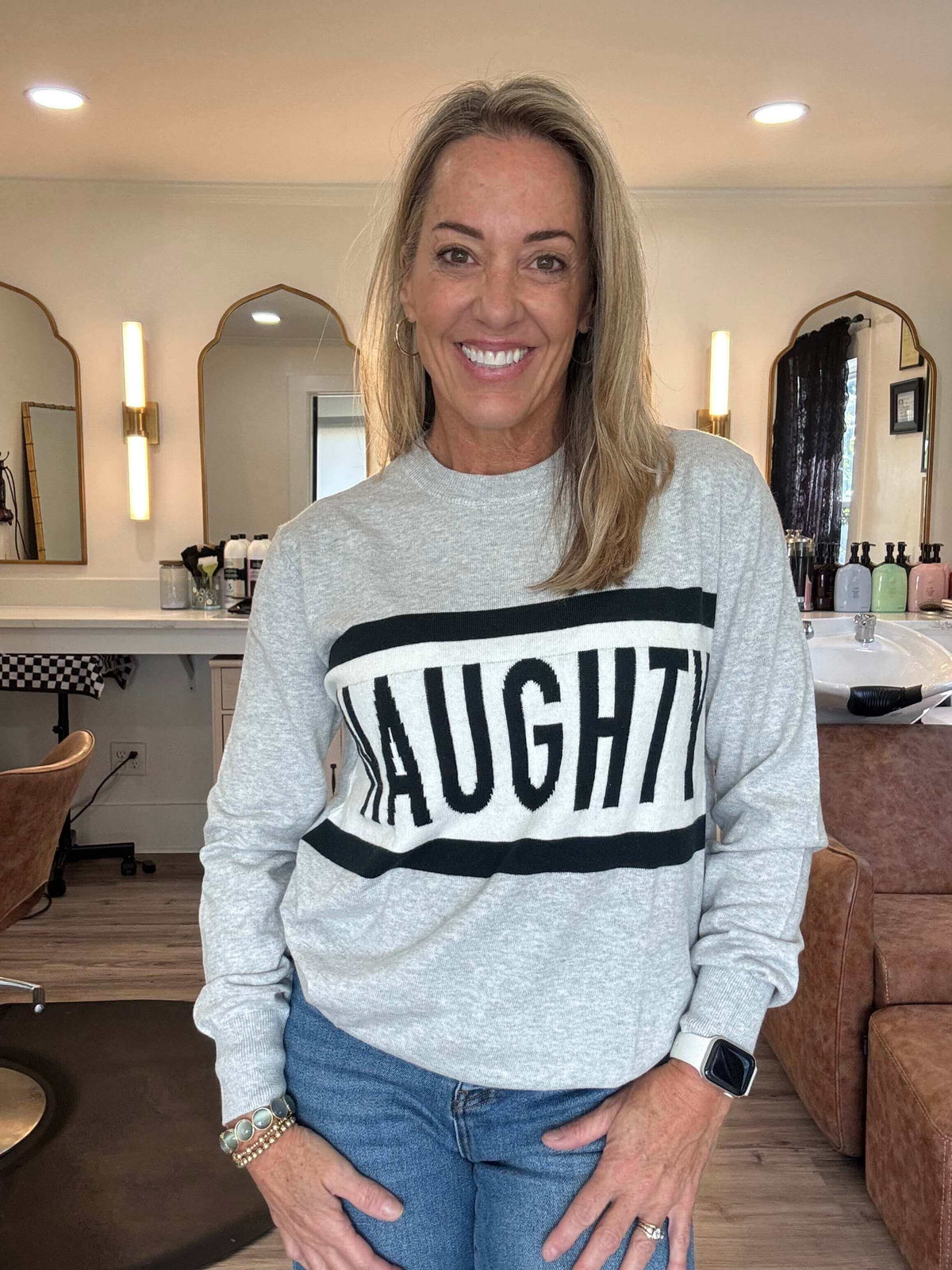 Naughty Martini Glass Sweater
