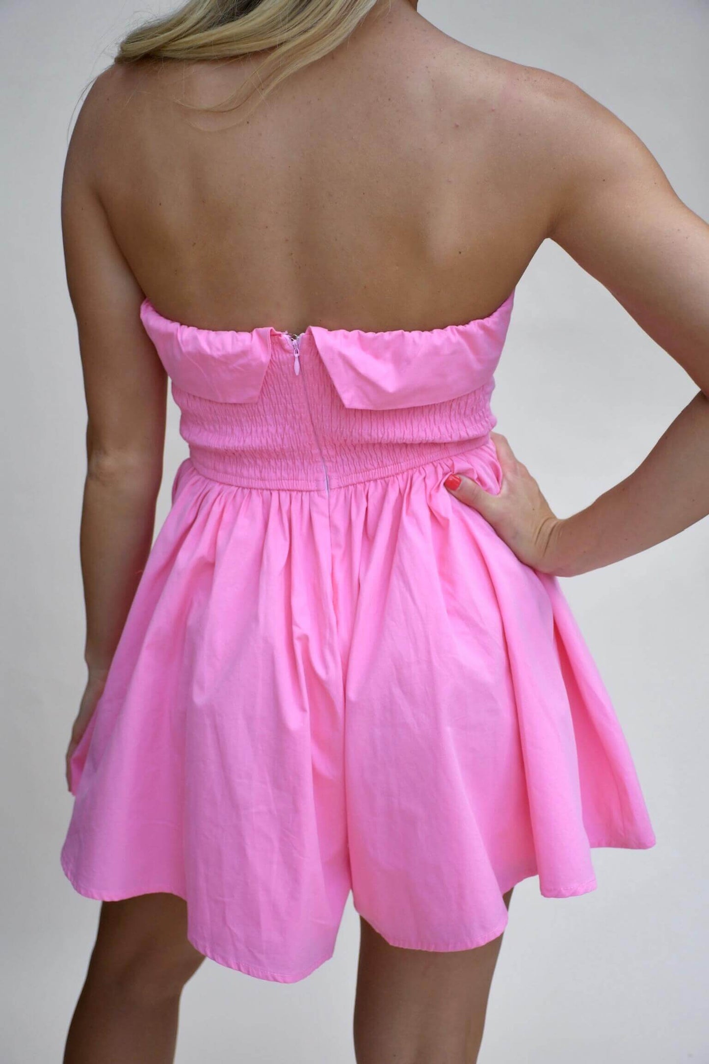 Shelby Strapless Romper