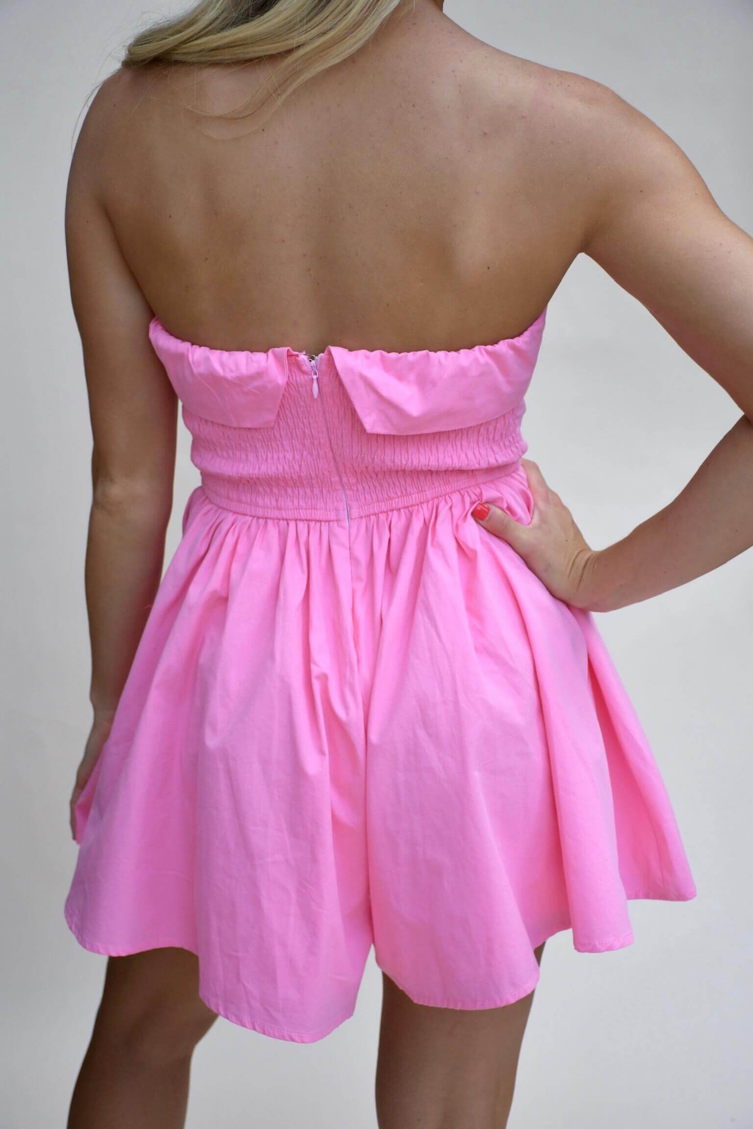 Shelby Strapless Romper