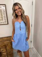 Malerie Top Stitch Dress