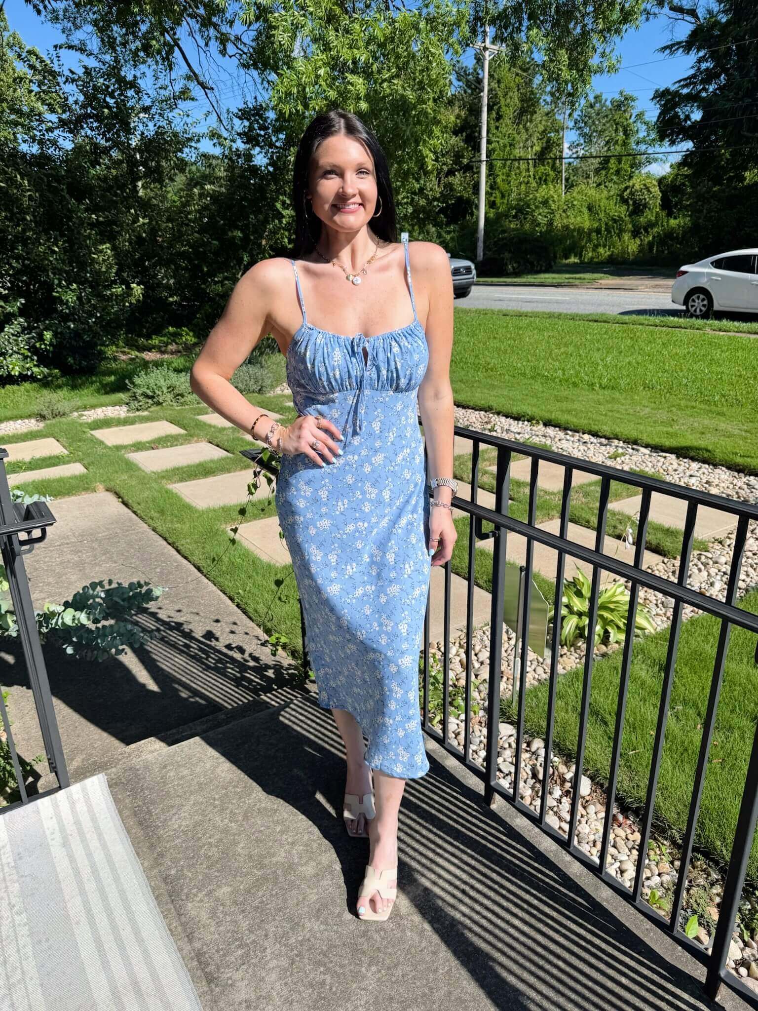 Sky Blossom Maxi