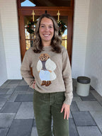 Teddy Bear Knit Sweater