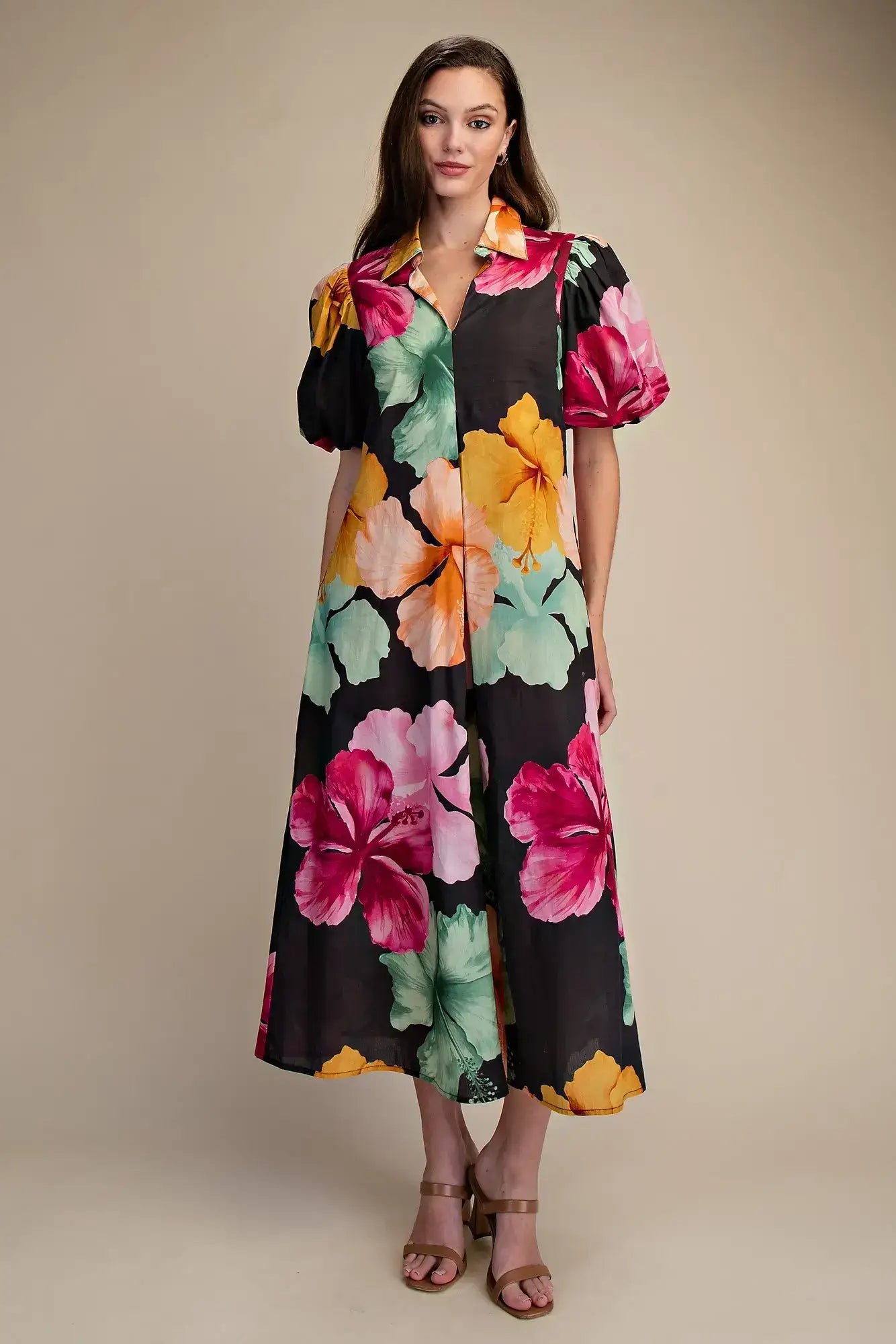 Floral Midi Dress
