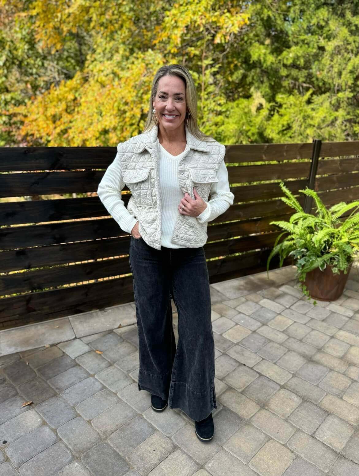 Black Vintage Corduroy Pants
