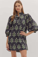 Beth Print Mini Dress