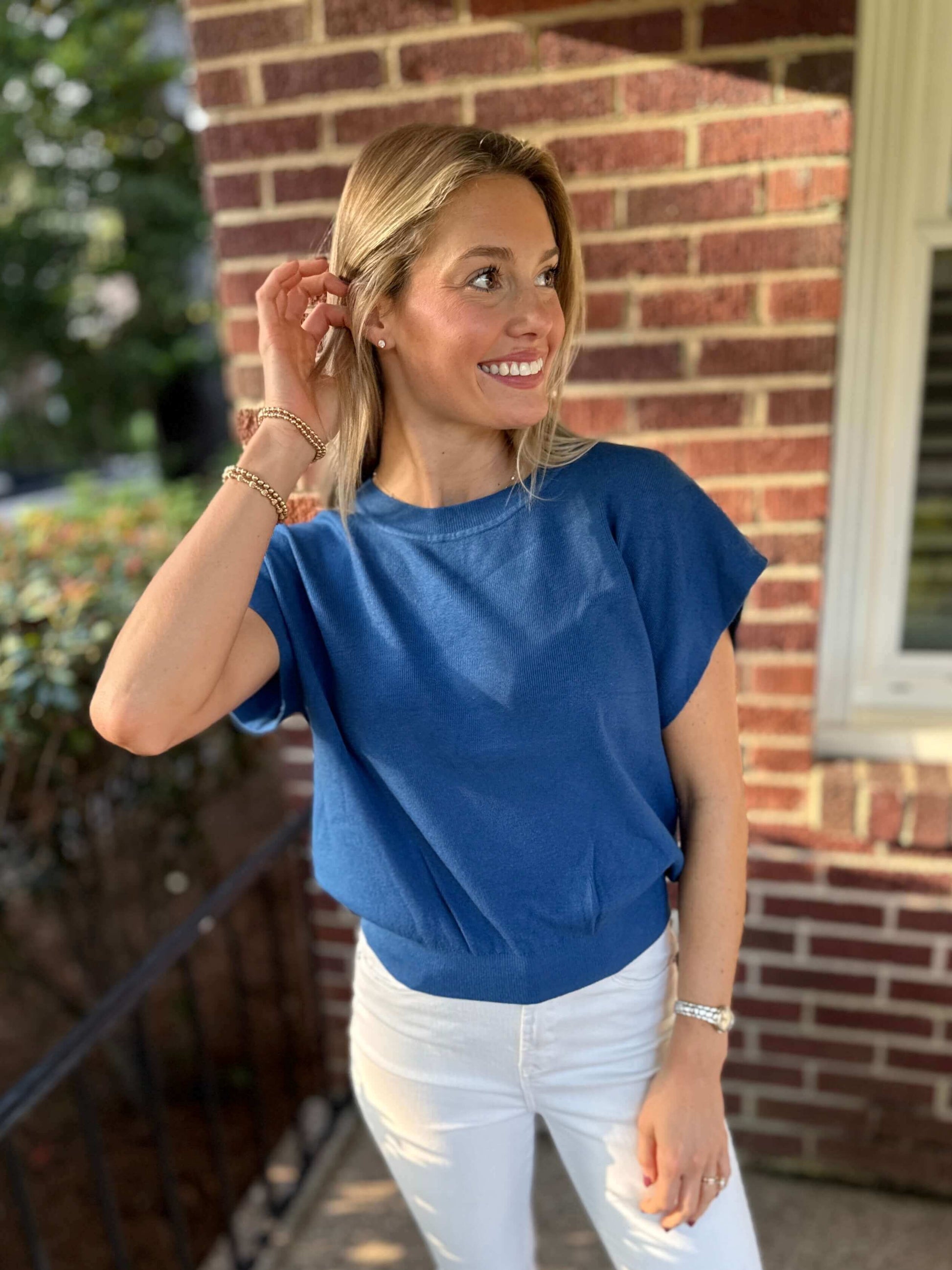 Aubrey Blue Sweater
