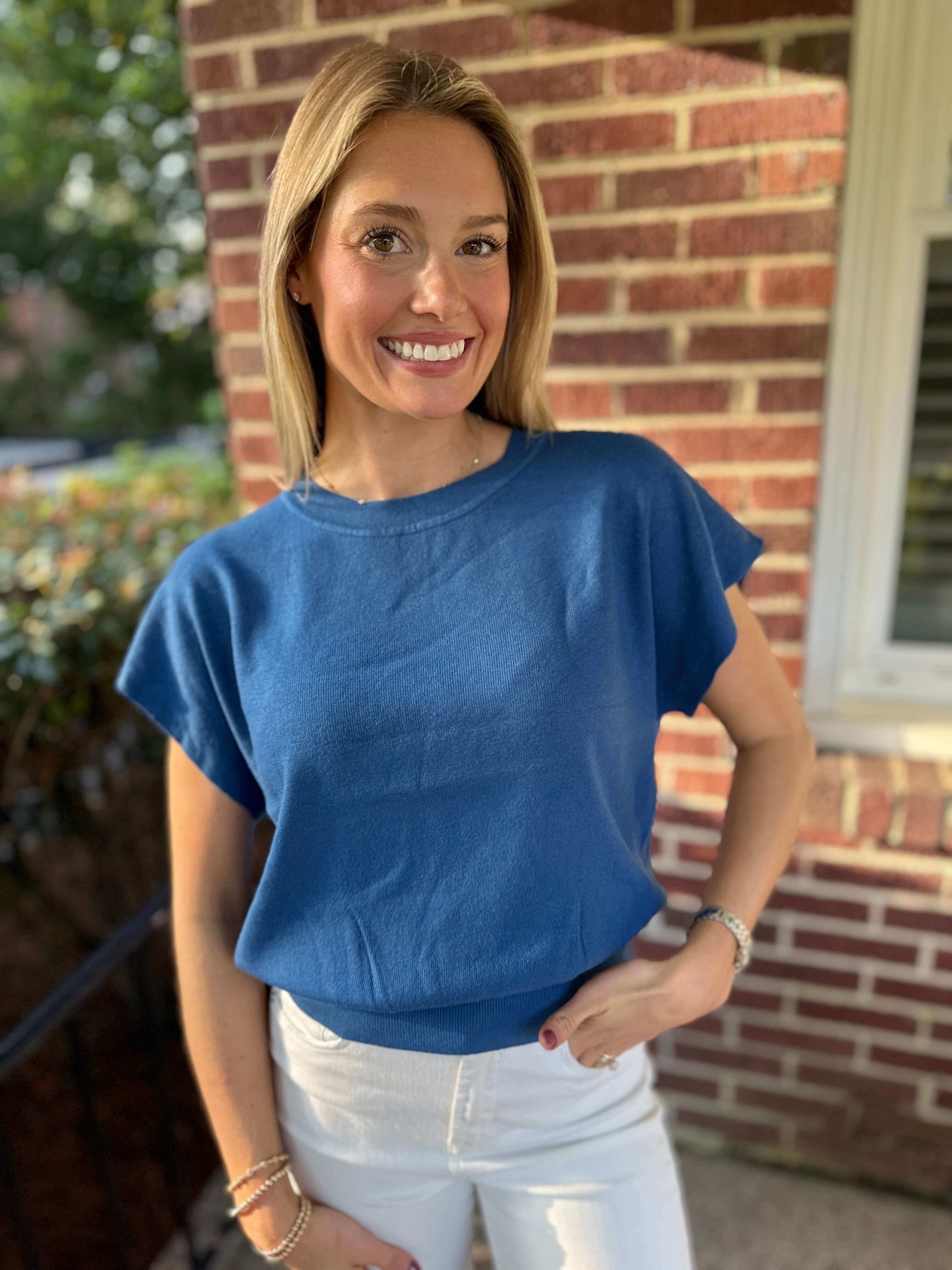 Aubrey Blue Sweater