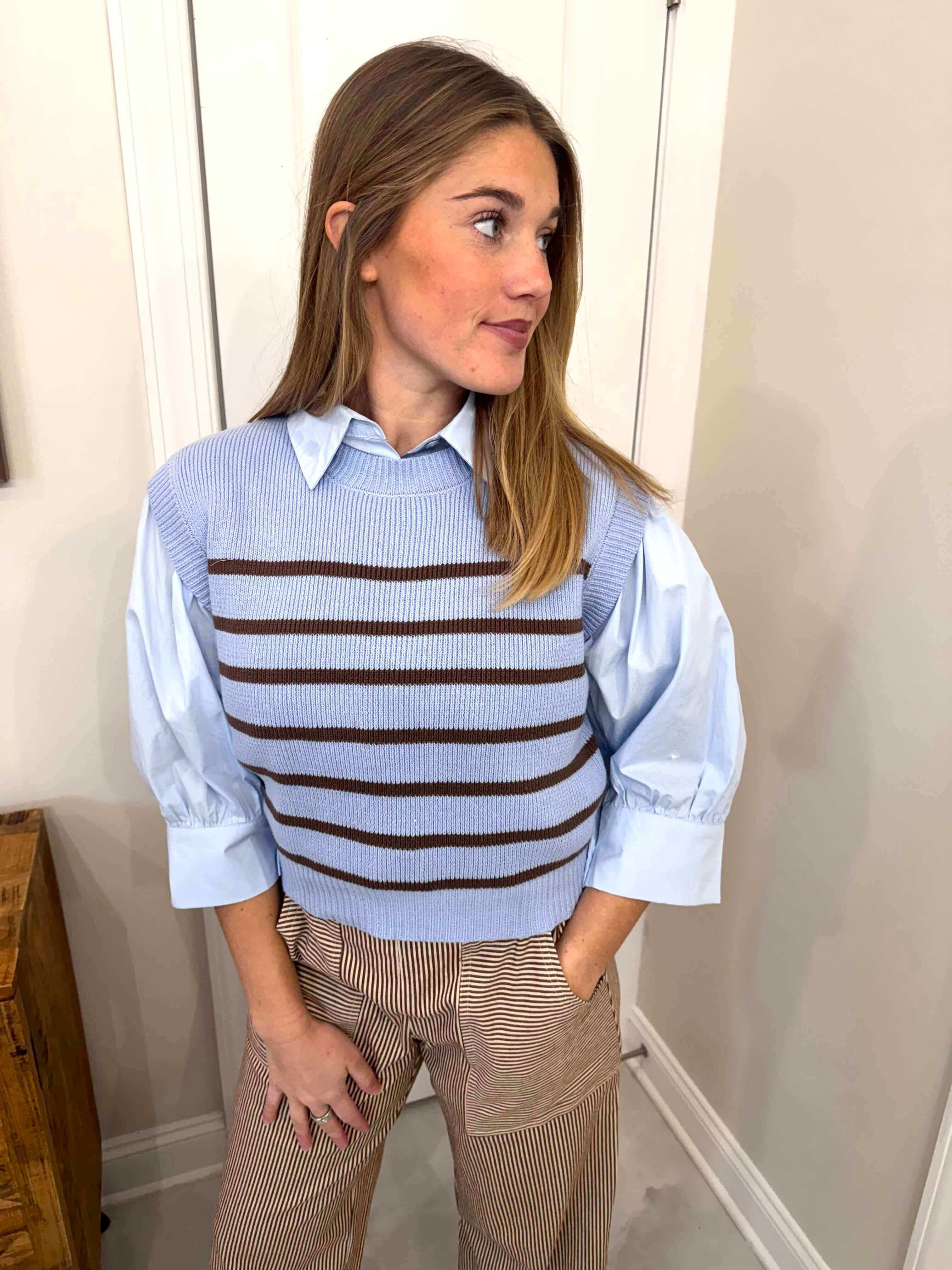 Joanna Stripe Sweater
