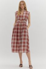 Autumn Tide Smocked Dress