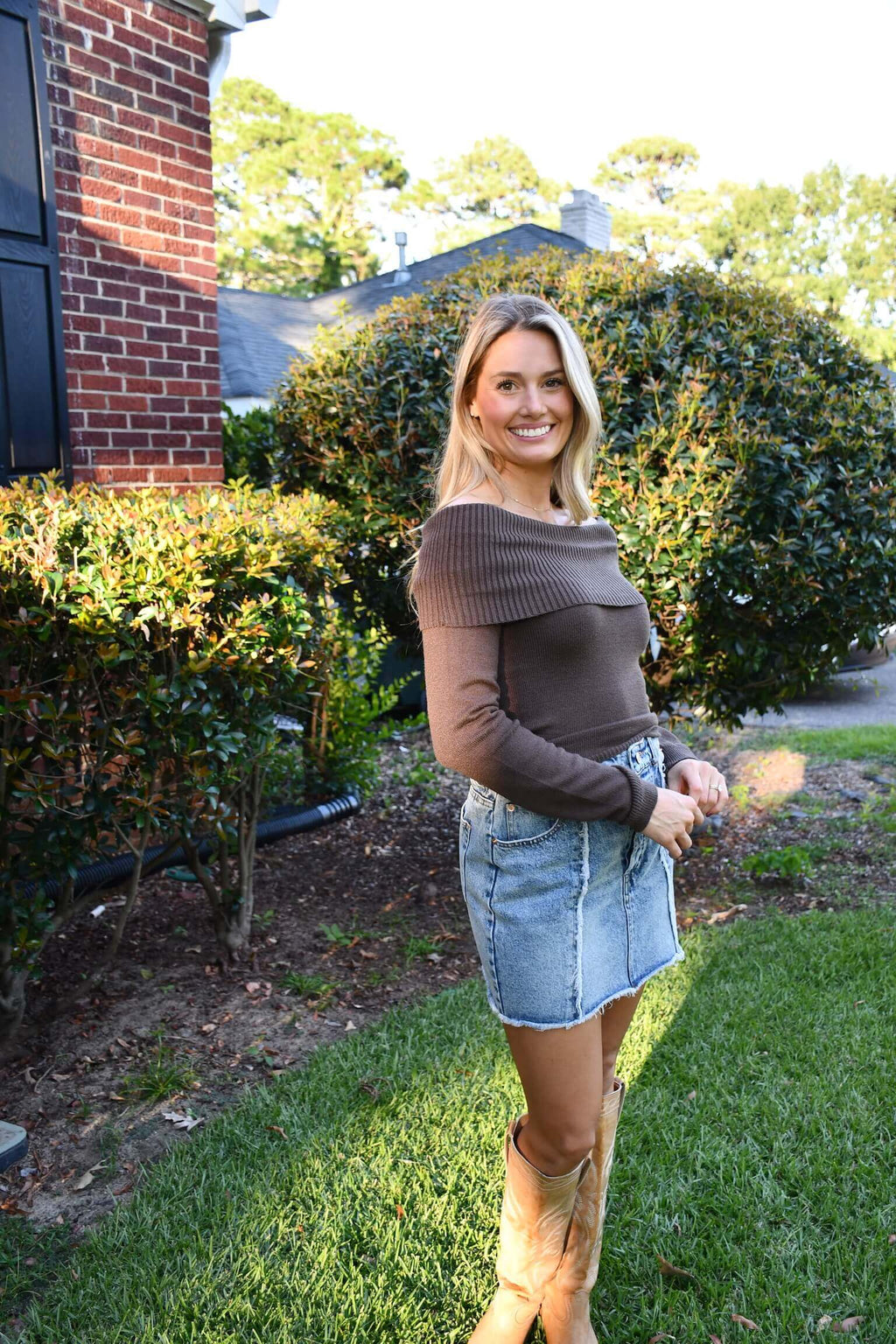 Alexis Off Shoulder Sweater