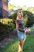 Alexis Off Shoulder Sweater