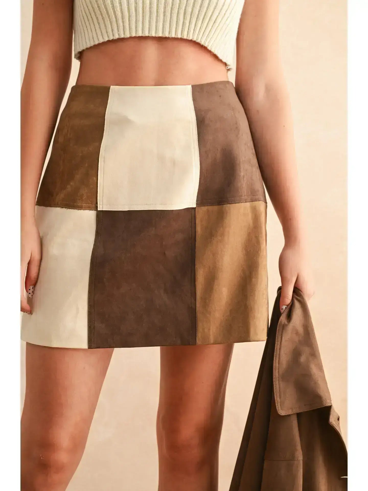 JoAnn Suede Skirt