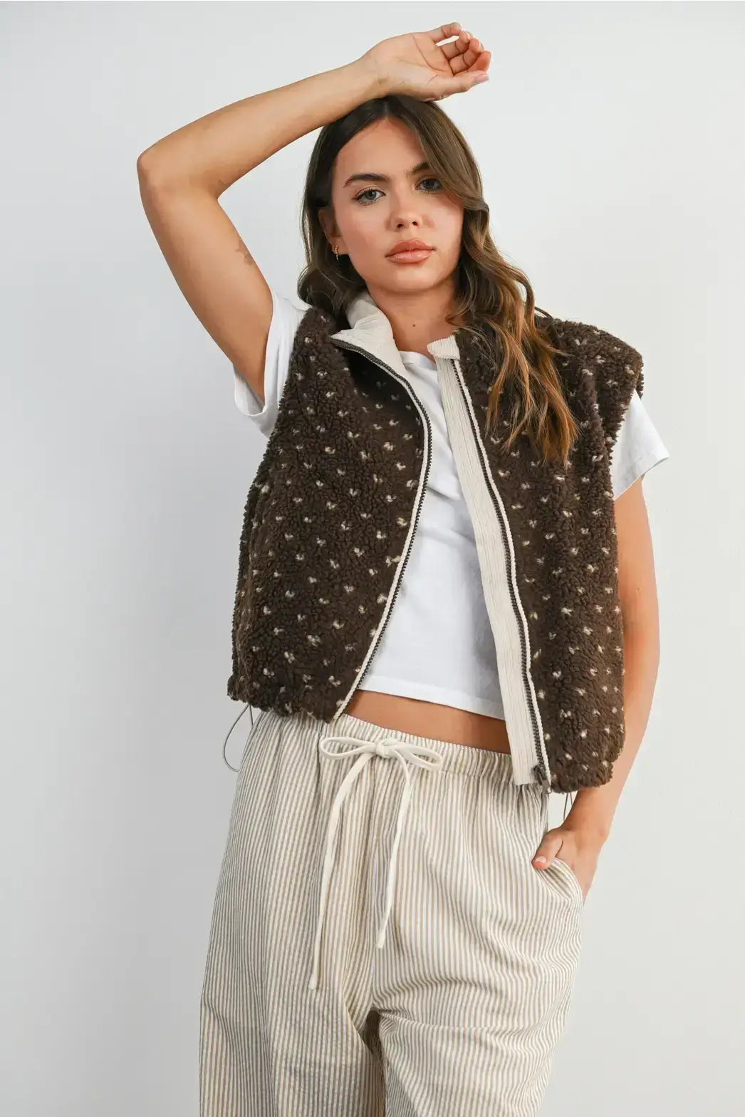 Amanda Floral Vest
