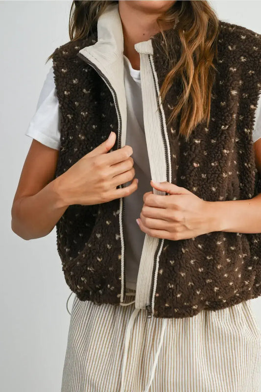 Amanda Floral Vest