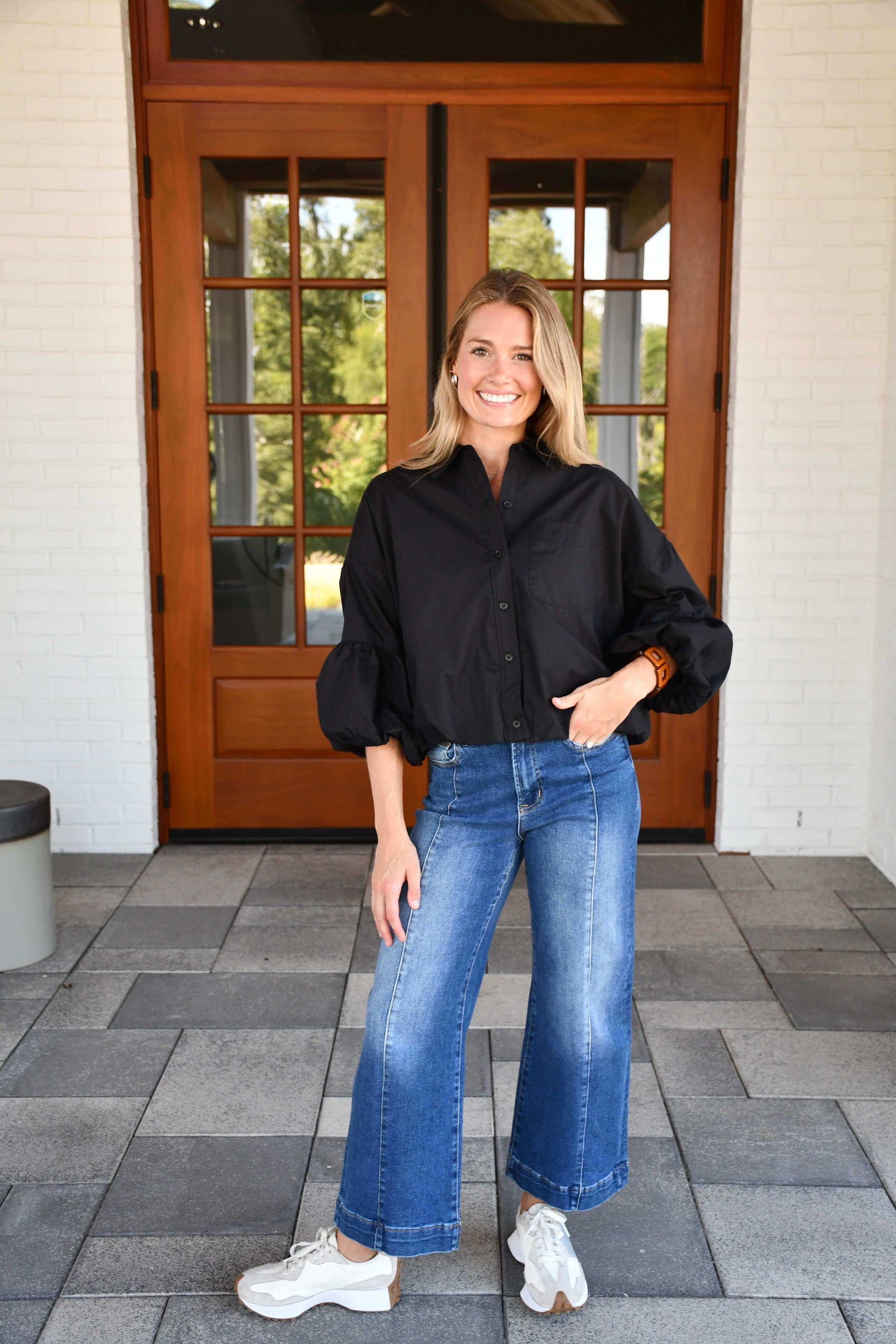 Jenny Button up Top