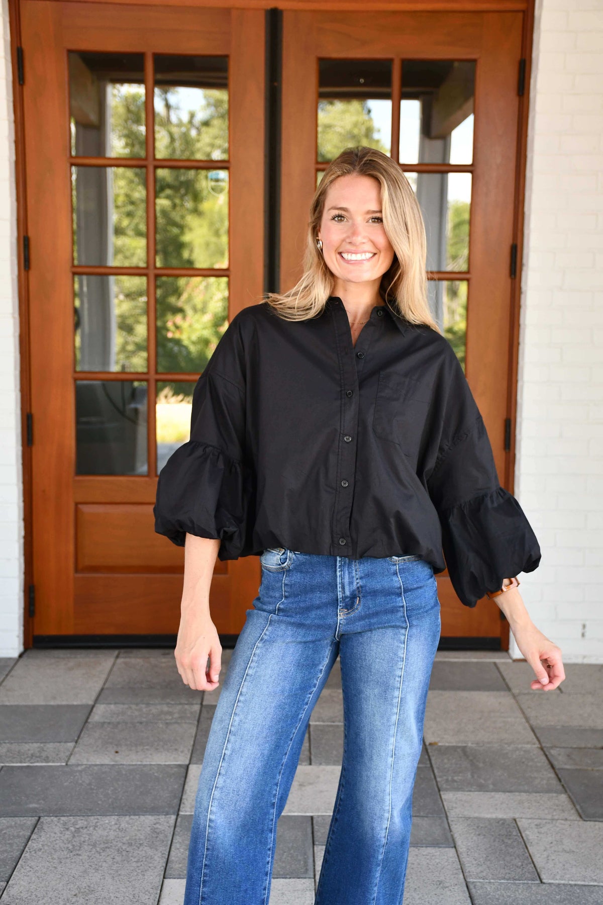 Jenny Button up Top