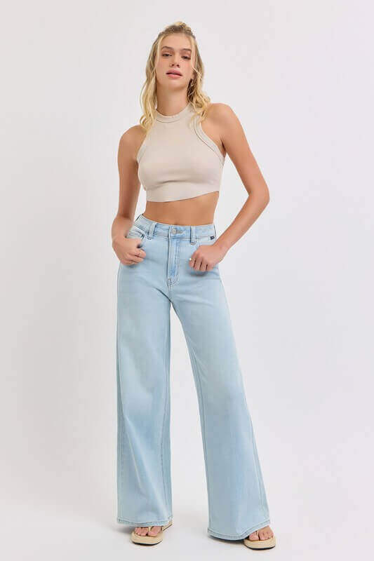 Mitch Wide Leg Jeans