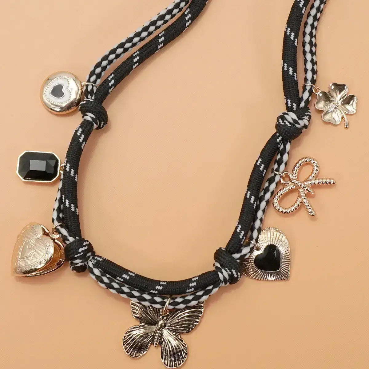 Heart Locket Charm Necklace
