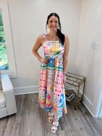 Nathia Multi Print Dress