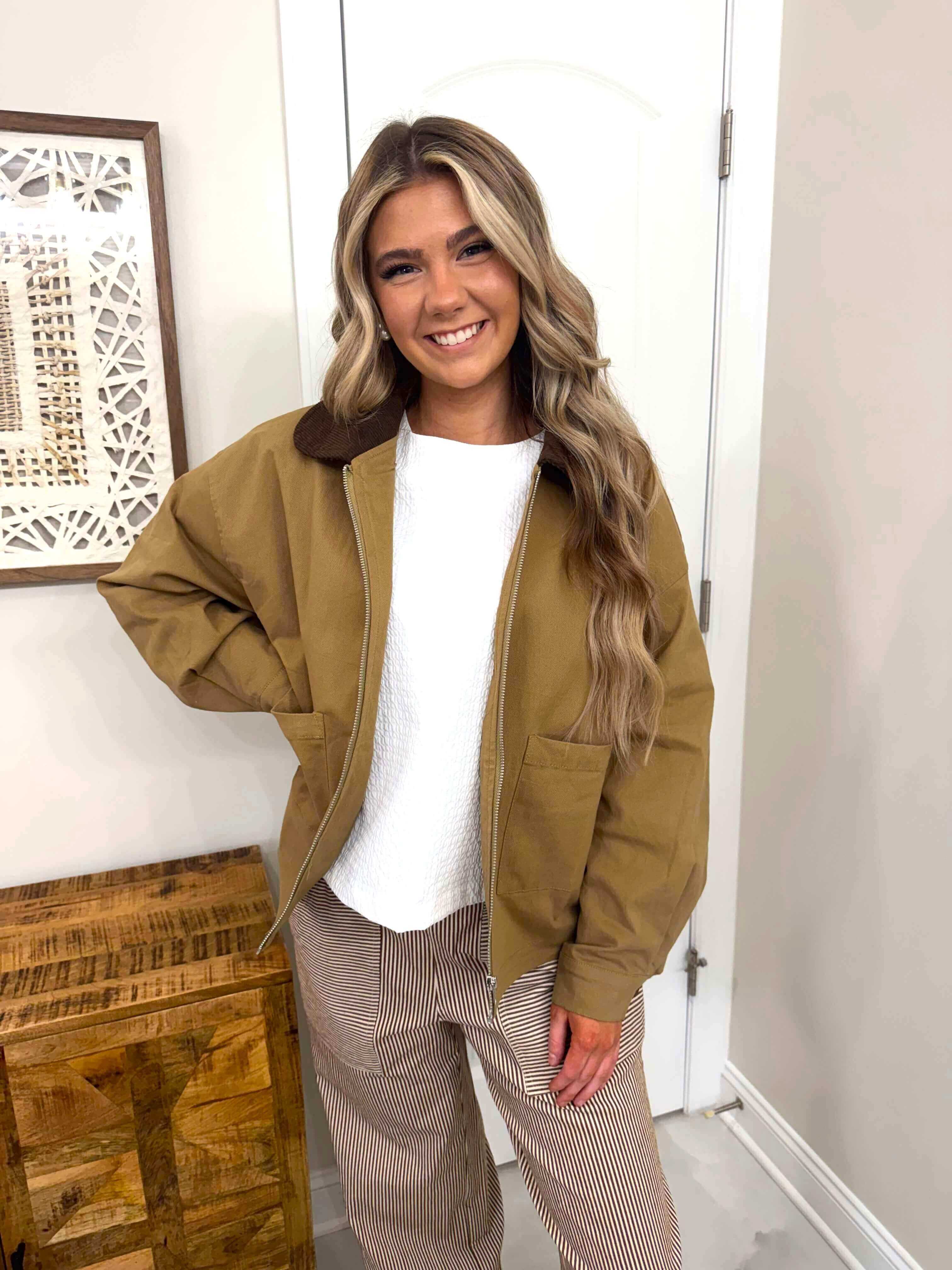 Olivia Collared Jacket